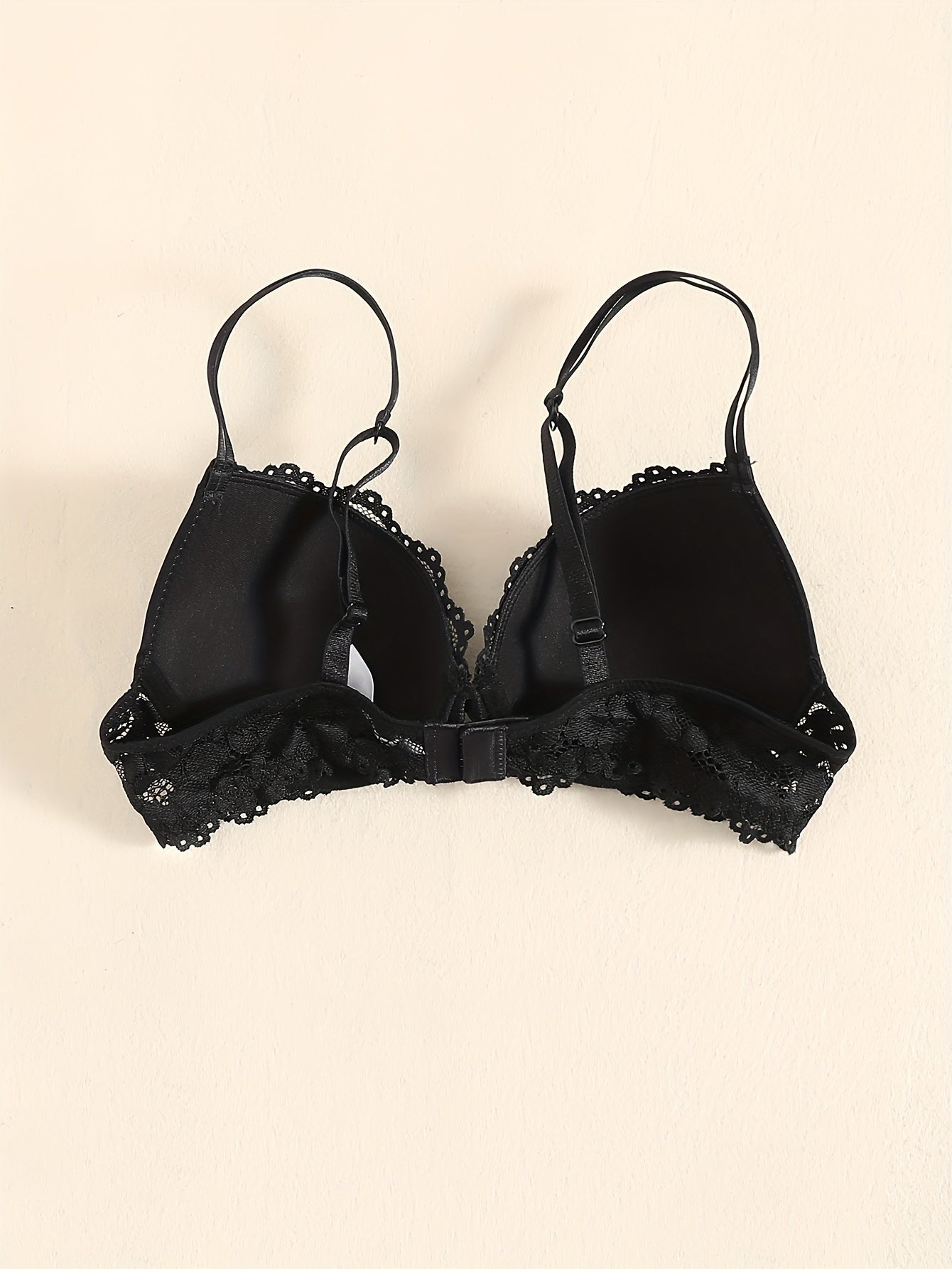 Intimately Elegant Lace Padded Push Up Bra with Underwire Support