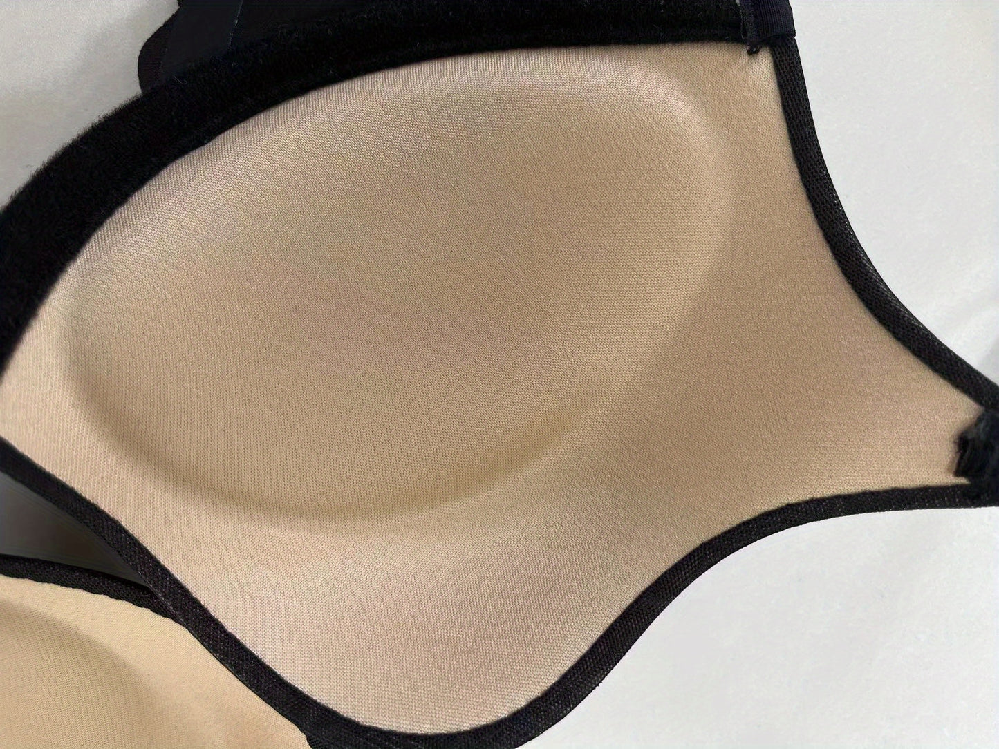 Simple Solid Scoop Up Bra, Comfy & Breathable